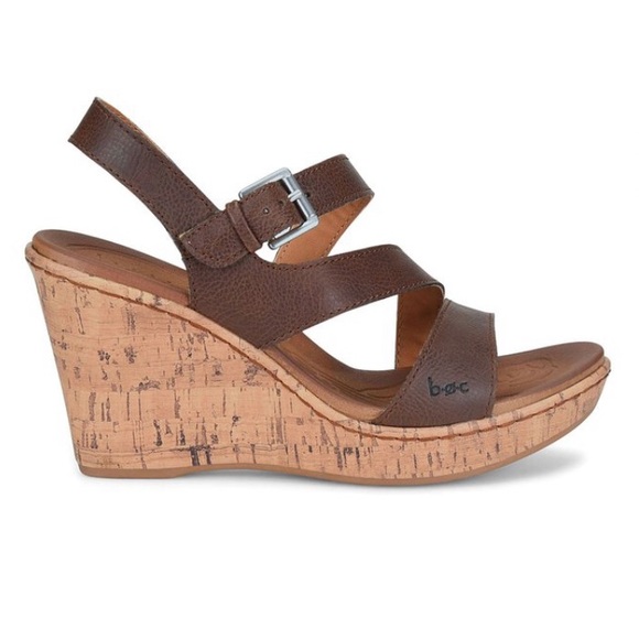 b.ø.c. Coffee Schirra Wedge Sandals - Picture 10 of 12